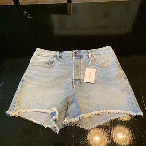 NWT Good American Bombshell Shorts Size 14